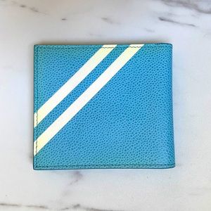 Thom Browne billfold wallet blue